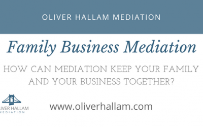 How can mediation keep your family and your business together?